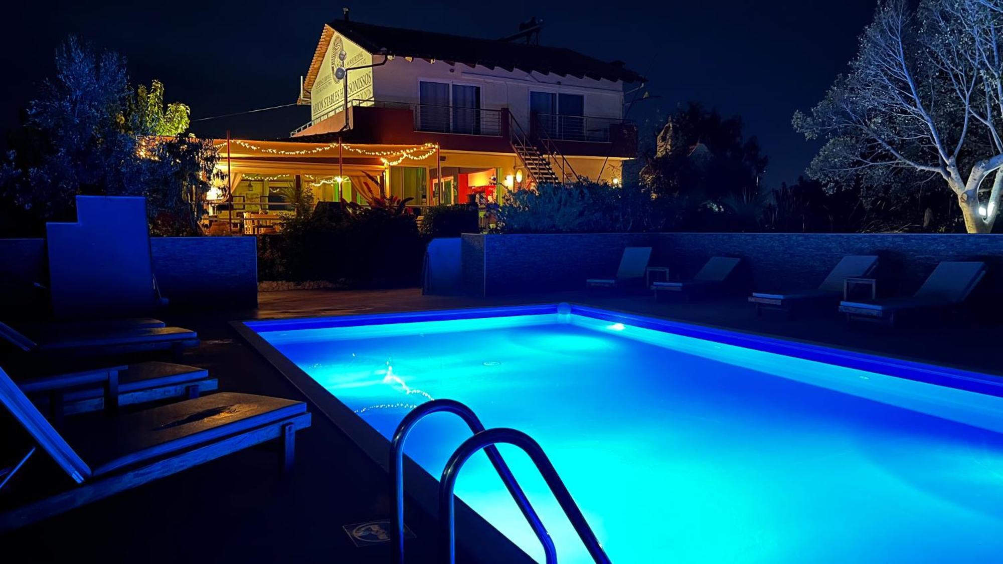 Arion Stables & Apartments แอร์ซอนิสซอส ภายนอก รูปภาพ